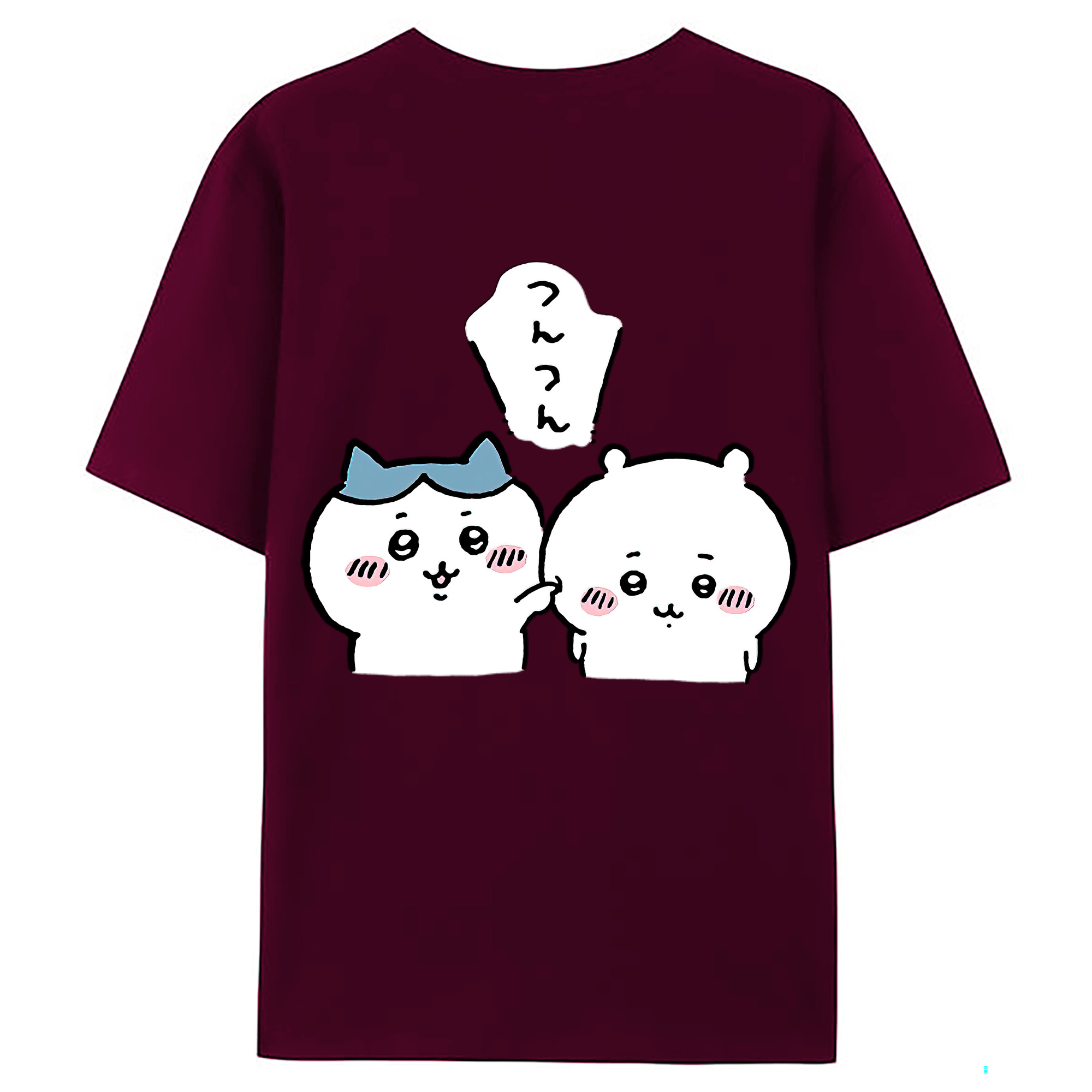 （画像用） ちいかわ ちいかわ Chii-kawa chiikawa レディース半袖Tシャツ(バックプリント)
